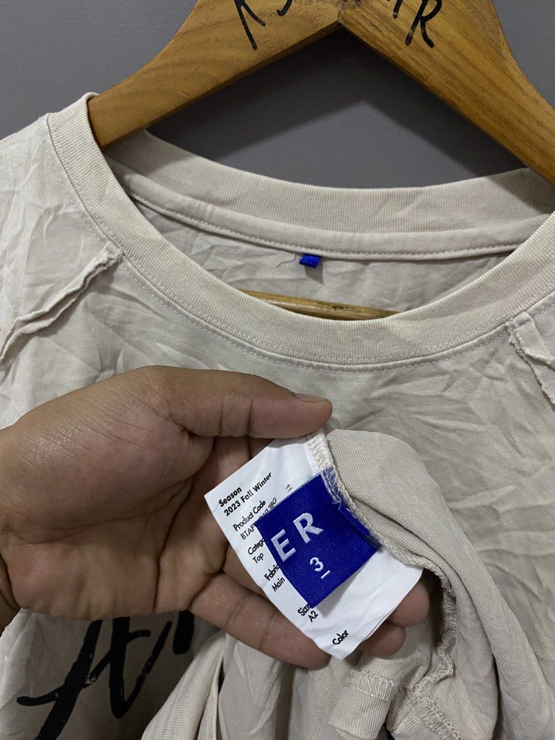 Ader Error (Category: Tshirts & Polo Shirts ) located in Manila. Submitted by castromerb32733 (Listing ID 1460661279, Image 2). Description: 23x28.5 good condi need wash.