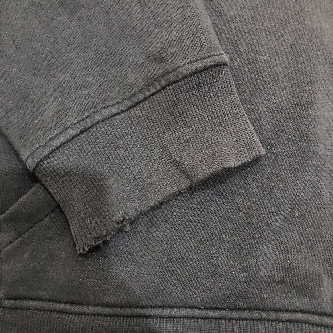 ADIDAS CAMOU HOODIE (Category: Coats, Jackets and Outerwear) located in Quezon City. Submitted by high1sthrift (Listing ID 1460550686, Image 3). Description: ADIDAS CAMO HOODIE 🖤 DISTRESSED W22 L29 | ₱850 only With frayed cuff + small neck tear. See pics for details. Honest post. Pwede pa-repair or wear as street style. QC | Ship nationwide PM agad 💬 #adidas #distressed #thriftPH.