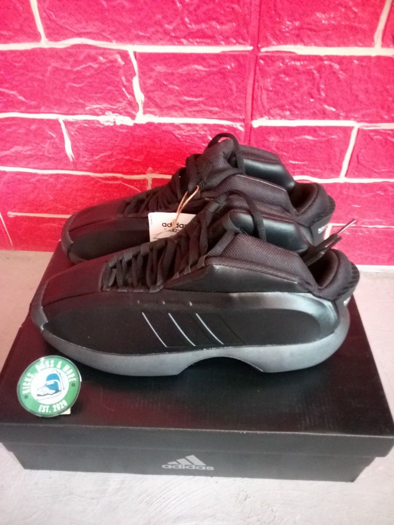 Adidas Crazy 1 Triple Black/ 8.5/10 (Category: Sneakers) located in Cabuyao City. Submitted by jonis10 (Listing ID 1460712044, Image 2). Description: Going Out Sale. from 5500.. now 3000 per Pair size 8.5/10.