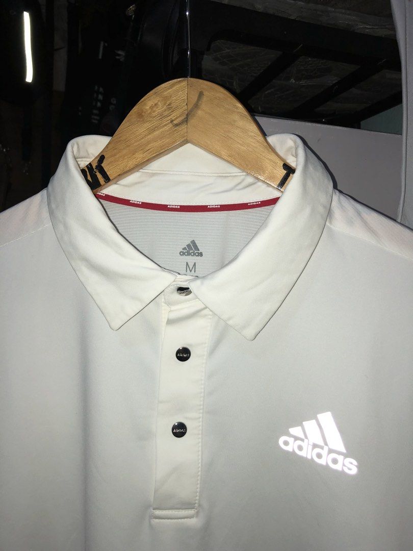 ADIDAS GOLF DRI FIT POLO (Category: Activewear) located in Manila. Submitted by triptothrift7 (Listing ID 1460674451, Image 3). Description: pm me for fast transaction! AD1DA$ POLO SHIRT DRI FIT for only 680 size medium width 20 x 25 length need wash only no issue authentic legit excellent condition color rate 9/10 authentic legit mode of payment gcash or bank transfer location Biñan laguna.