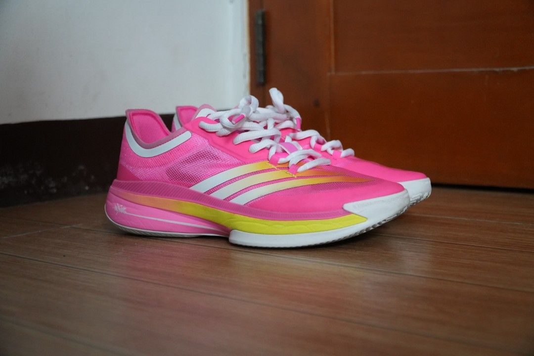 Adidas Select 3.0 KQ x Quiccs (Category: Sneakers) located in Urdaneta. Submitted by marky2428 (Listing ID 1460697907, Image 1). Description: very good appearance 9/10 color has sole sep minimal nadikit ko na yung iba size 9mens 2,000 na lang.