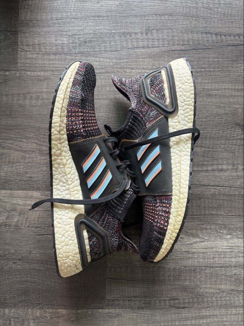 Adidas Ultraboost 19 Multicolor Static (Category: Sneakers) located in Mandaluyong City. Submitted by jlg23 (Listing ID 1460525512, Image 2). Description: No box Negotiable Peeling on logo on tongue.