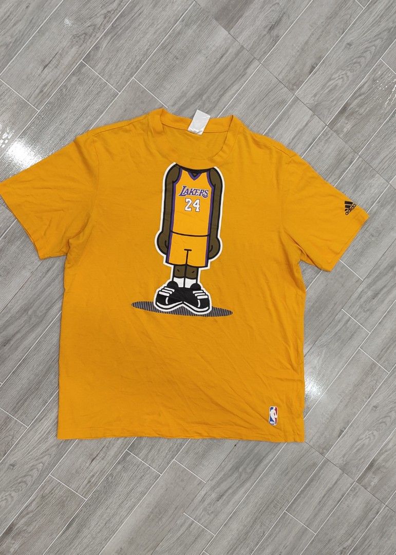 ADIDAS x LAKERS (Category: Formal Shirts) located in Manila. Submitted by fhilbelensoncuenco09 (Listing ID 1460662303, Image 2). Description: ADIDAS x LAKERS 💛 EXLELENT CONDITION XL ON TAG ISSUE - NONE COLOR RATE - 9.7/10 WIDTH - 21 LENGTH - 27.5 Mine - 299 Steal - 349 Grab - 399 DISCLAIMER: JHON FHIL BELENSON CUENCO is not affiliated with any brand. All brands mentioned are the properties/belong to their respective owners..