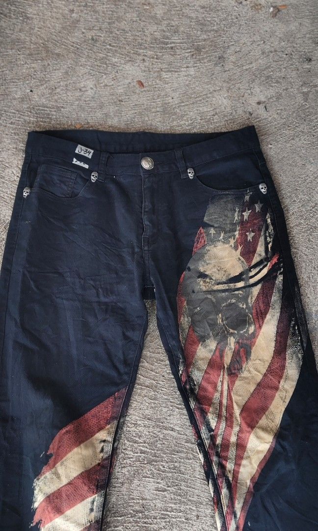 Affliction Vibes (Category: Jeans) located in Santiago. Submitted by ilocano.thrift (Listing ID 1460536510, Image 3). Description: Affliction Vibes Good Condition Size 32 Need wash.