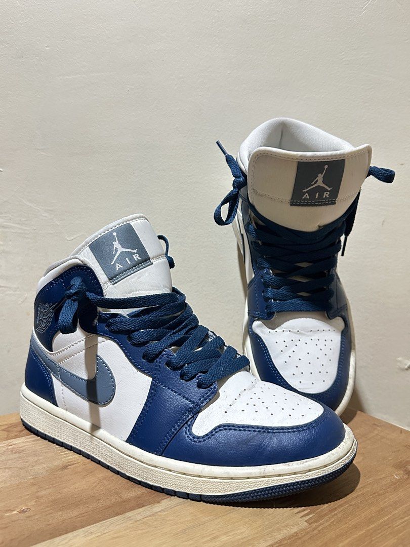 Air Jordan 1 Mid “French Blue” (Category: Sneakers) located in Marikina City. Submitted by abyrivera (Listing ID 1460700508, Image 1). Description: 24cm ( women’s size ).