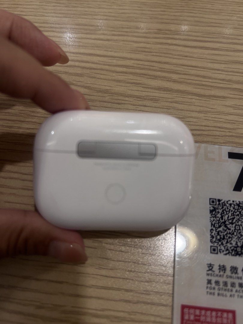 Airpods pro 2 type c version case only (Category: Wearables & Smart Watches) located in Marikina City. Submitted by teoswoodcraft (Listing ID 1460571428, Image 2). Description: No box No cable No issue 100% fully functional 100% original.