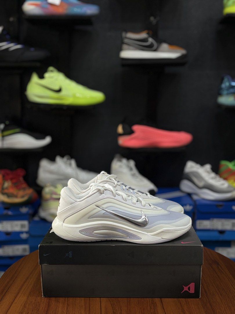 Aja One Pearl (Category: Sneakers) located in Cavite. Submitted by jairo13 (Listing ID 1460700867, Image 1). Description: Aja One Pearl 9.5mens | Brandnew ₱3,495.00 Ig&Fb: ShoesoleCavite 📍Silang,Cavite 🚚Jrs / Lbc / Lalamove 💵Gcash / Bdo / Lalamove We accept credit card payments Buying profitable pairs 24/7. Dm for appraisal.