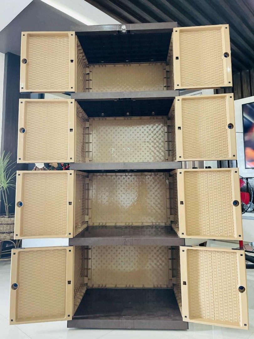ALL STAR RATTAN CABINET (Category: Shelves, Cabinets & Racks) located in Manila. Submitted by joydolor (Listing ID 1460524318, Image 3). Description: ALL STAR RATTAN CABINET brown mocha.