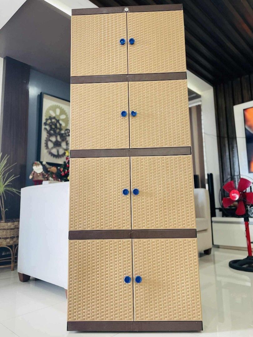 ALL STAR RATTAN CABINET (Category: Shelves, Cabinets & Racks) located in Manila. Submitted by joydolor (Listing ID 1460524318, Image 2). Description: ALL STAR RATTAN CABINET brown mocha.