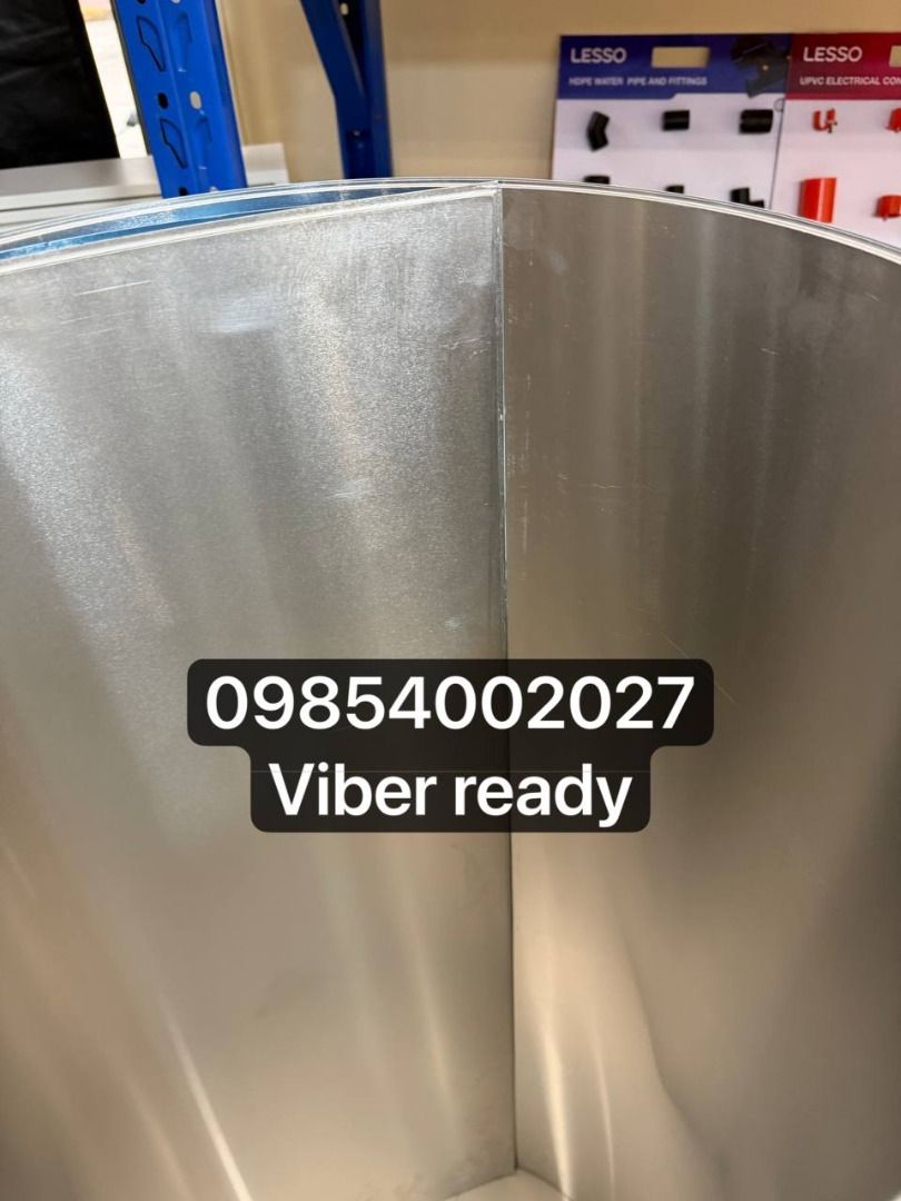 ALUMINUM PLAIN SHEET (Category: Construction & Building Materials) located in Caloocan City. Submitted by _jane25 (Listing ID 1460560855, Image 2). Description: - Blue metal cylinder - Shiny interior - Ideal for storage or as a decorative piece - ADDRESS l 1154 MAYHALIGUE ST TONDO MANILA .