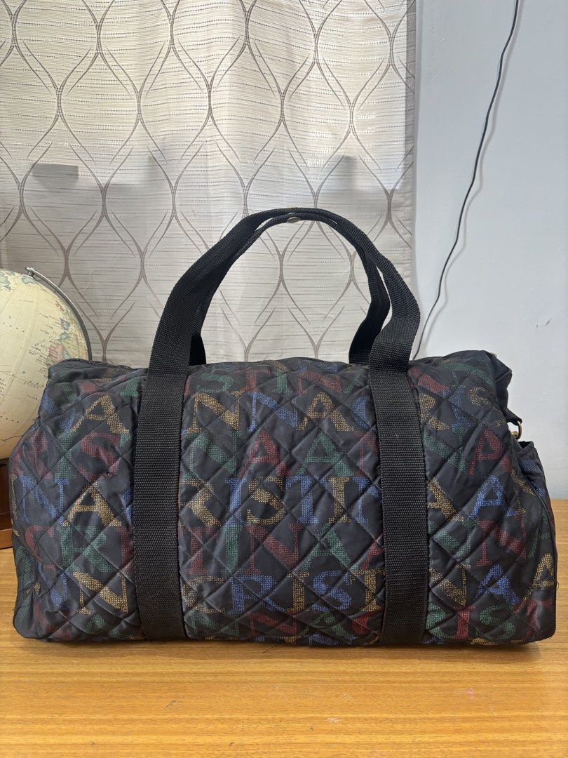 Anna Cristina Travel Bag (Category: Cross-body Bags) located in Calamba. Submitted by alnsurplus.028 (Listing ID 1460653999, Image 2). Description: Travel Bag with strap Nylon material Water resistant We ship nationwide Loc: Calamba, Laguna.