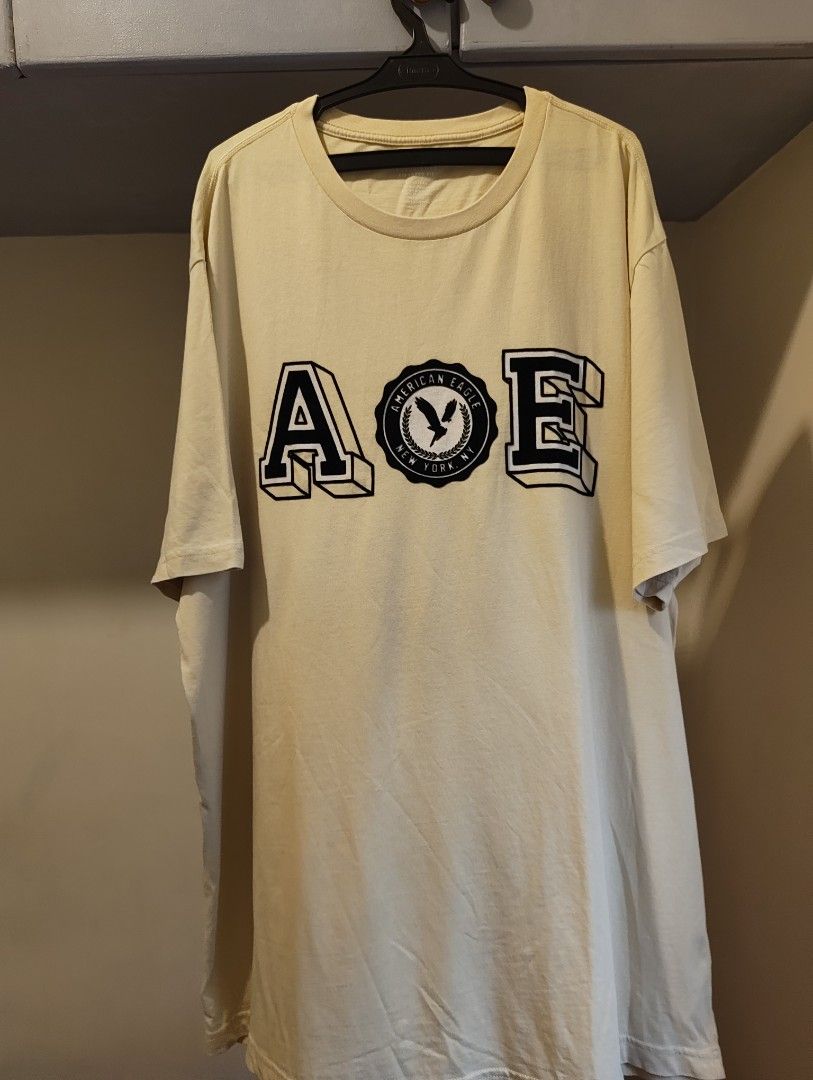 American Eagle Shirts (Category: Tshirts & Polo Shirts ) located in Valenzuela. Submitted by nl.ndy (Listing ID 1460580115, Image 2). Description: Authentic American Eagle Shirts Size XL, Standard Fit, Super Soft Cotton Dimensions 32x24 Used once, washed once. 500 as pack Pickup only @ valenzuela city.