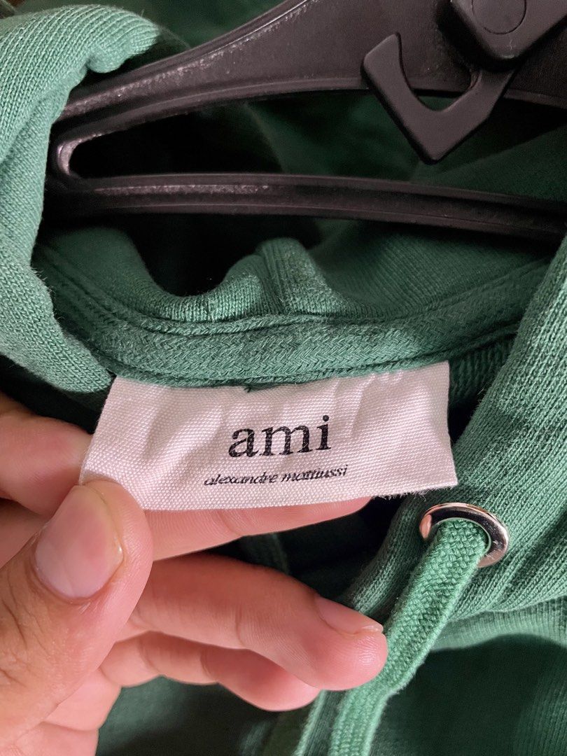 AMI (Category: Coats, Jackets and Outerwear) located in Davao. Submitted by the_rare_hustla (Listing ID 1460640422, Image 3). Description: AMI Issue Stain Need Wash Only Color rate 10/10 Width - 22 Length - 24 Size S on tag Fit To Small-Med Dm If Interested!.