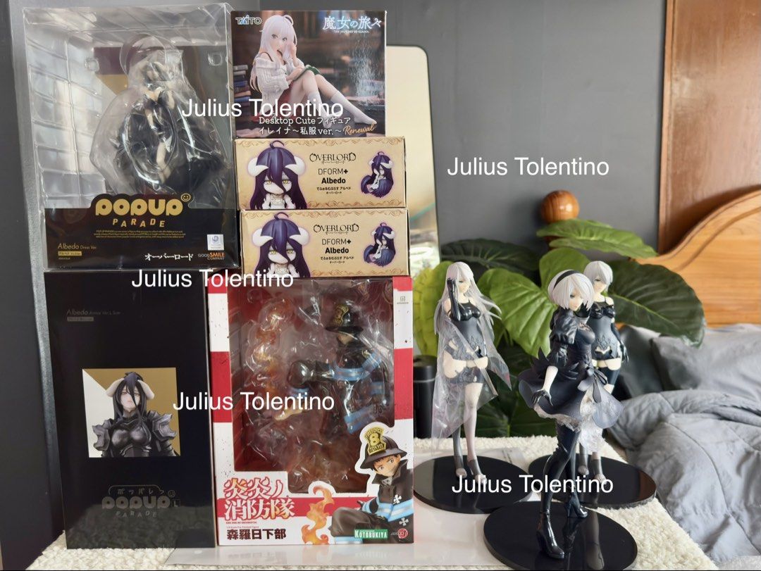Anime Figures Set Sale (Category: Figurines & Statues) located in Baguio. Submitted by jctolentino (Listing ID 1460544136, Image 1). Description: BIB, Loose View my other listing for details. SOLD: GSC L Albedo.
