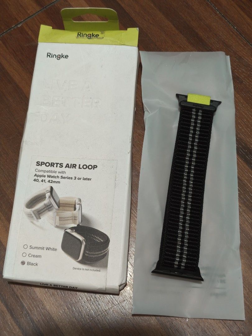 Apple watch strap 40 41 42 mm orig (Category: Wearables & Smart Watches) located in Quezon City. Submitted by xperialumia (Listing ID 1460614656, Image 1). Description: original strap air loop.