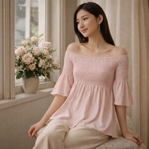 ARITZIA BABATON GRANTLAND OFF SHOULDER TOP (Category: Blouses) located in San Pedro. Submitted by cyanide.slug.cat (Listing ID 1460603401, Image 1). Description: s-m 28-36" bust 22" length.