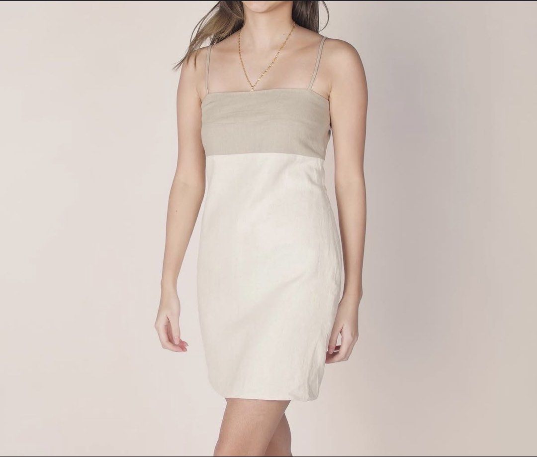 Aruga Studio linen dress (Category: Dresses) located in Quezon City. Submitted by mdlrrr (Listing ID 1460533812, Image 1). Description: Love the quality of the linen! Great staple piece 🤎 Fits 32” bust, 25” waist, 34” hips Rfs: Decluttering .