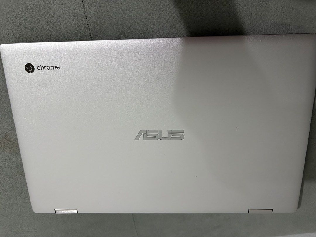 RUSH: Asus Laptop i5 Chromebook Touchscreen (Category: Laptops & Notebooks) located in Pasig City. Submitted by steffimac7 (Listing ID 1460616631, Image 1). Description: 💻 ASUS Chromebook Flip C434T i5 Touchscreen — ₱13,000 Selling my ASUS Chromebook Flip C434T Touch in very good overall condition. ✨ Specs & Features: • Intel Core i5 processor • 64GB storage • Touchscreen display • Premium aluminum body • 360° convertible design — use as laptop,