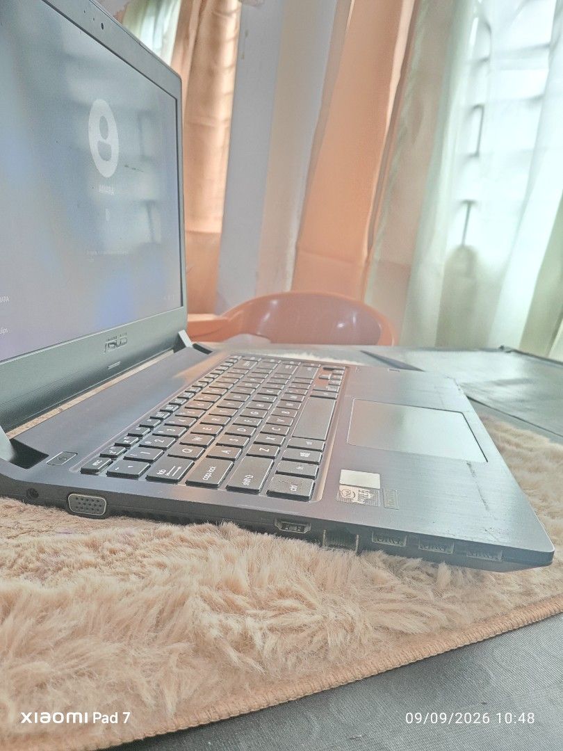 AsusPRO P1440FA Core i5 10th Gen (1TB HDD/8GB RAM) (Category: Laptops & Notebooks) located in Manila. Submitted by abzeee (Listing ID 1460526973, Image 3). Description: Selling my reliable 14-inch AsusPRO corporate laptop. It has a powerful 10th Gen Intel Core i5 processor and massive storage, making it perfect for online classes, office work, and daily browsing. QUICK SPECS: • Processor: Intel Core i5-10210U (Up to 2.11 GHz) • RAM: 8GB DDR4 • St