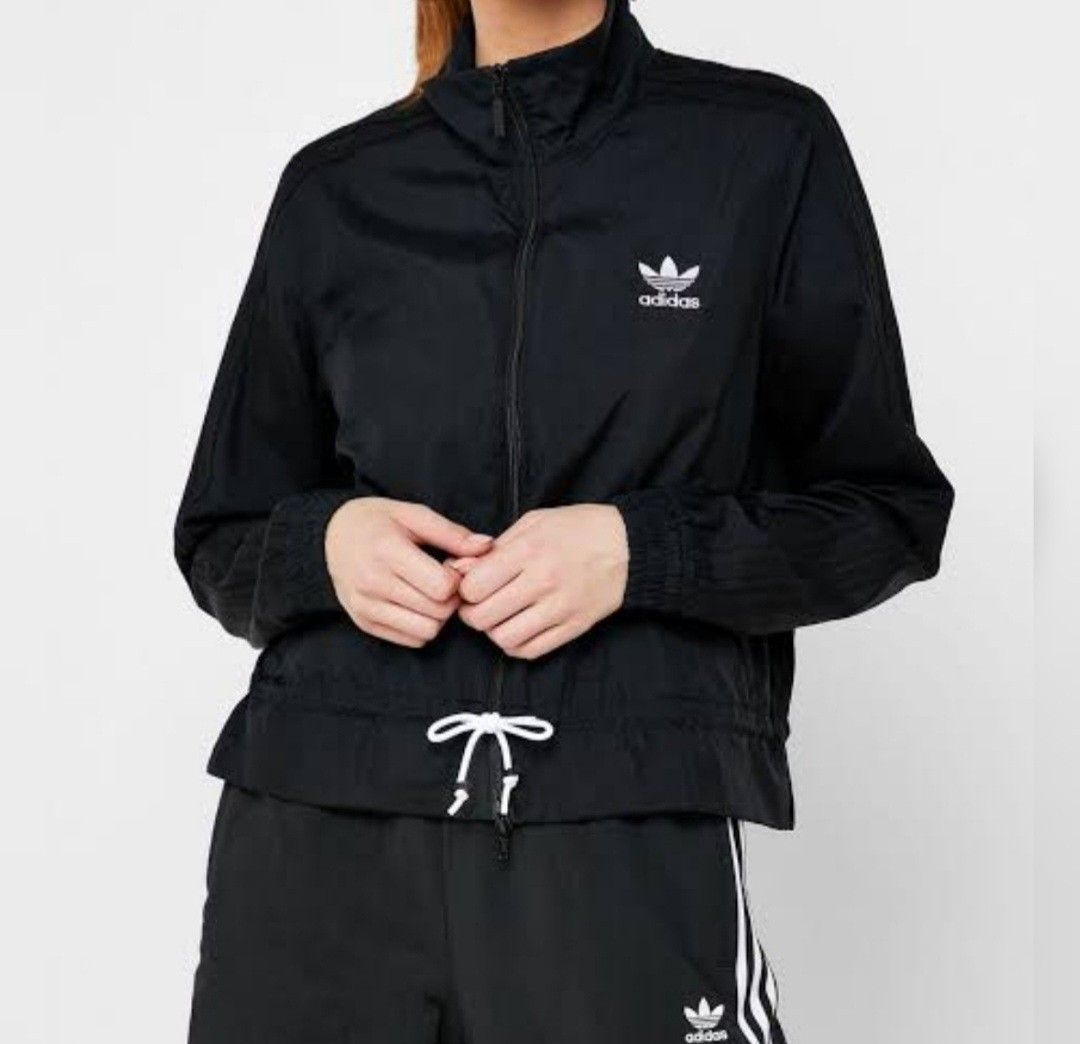 Authentic Black Adidas Jacket (Category: Coats, Jackets and Outerwear) located in Makati City. Submitted by hellok08 (Listing ID 1460534966, Image 1). Description: Adidas Jacket Authentic S (fits small to medium frames) Lightly Used Approximate measurements, in inches: Armpit to armpit - 18 Length - 22 Shoulder to shoulder - 16 Waist - 16 (can be cinched) MOP: BPI/GCash/Unionbank Pick up in Makati via Grab or Lalamove c/o buyer.