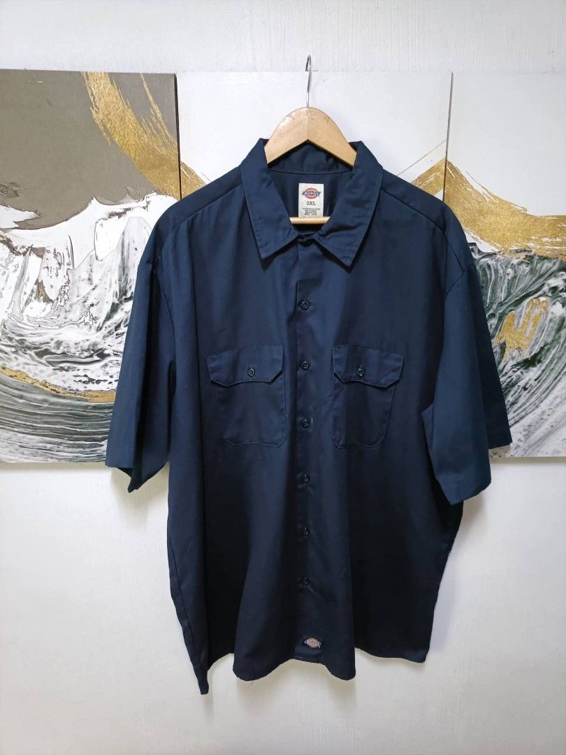 AUTHENTIC DICKIES (Category: Tshirts & Polo Shirts ) located in Magalang. Submitted by itskate_cc (Listing ID 1460652338, Image 2). Description: Actual size using inches Armpit to Armpit/28 Lenght/33 fittings is 2XL Excellent Condition, Issue:0 Message if you have any other question about sizing. We do shipping nation wide I'm also open for video call so that you can see the item you 're interested to buy. Courier, DHL, JNT, LBC Mode of payment, 