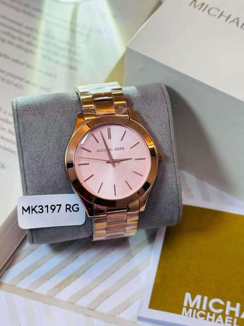 💯Authentic MK Watch for Men 🇺🇸🇺🇸 (Category: Men's Watches) located in Manila. Submitted by Authentic4Less_OLShop (Listing ID 1460571393, Image 2). Description: 🇺🇸Authentic from US🇺🇸 ✅complete inclusions ✅pawnable watch ✅with warranty ✅open for legit check to any watch centers Money back if proven fake ☺️ RESELLERS ARE WELCOME!!!🥰 DISCLAIMER: Authentic4Less OLShop is not affiliated with any of the brands posted in this account. Copyright