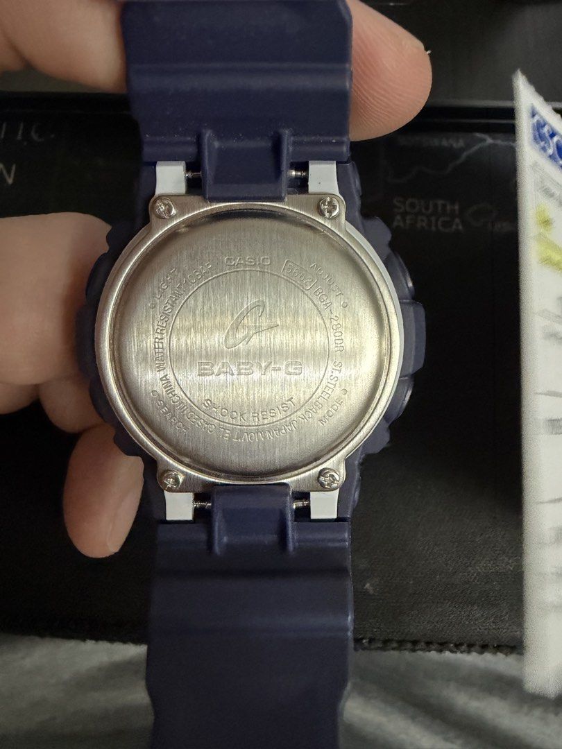 BABY-G Casio BGA-280DR (Category: Women's Watches) located in Quezon City. Submitted by justine1026 (Listing ID 1460664824, Image 3). Description: CASIO BABY-G BGA-280DR Purple NO issues NO scratches not recently purchased but never been worn got it as a gift.