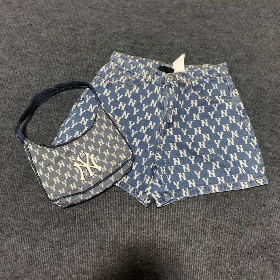 Bag and short NY (Category: Purses & Pouches) located in Manila. Submitted by _thrift.clothes._ (Listing ID 1460538774, Image 2). Description: Short size:26 950 only for both.