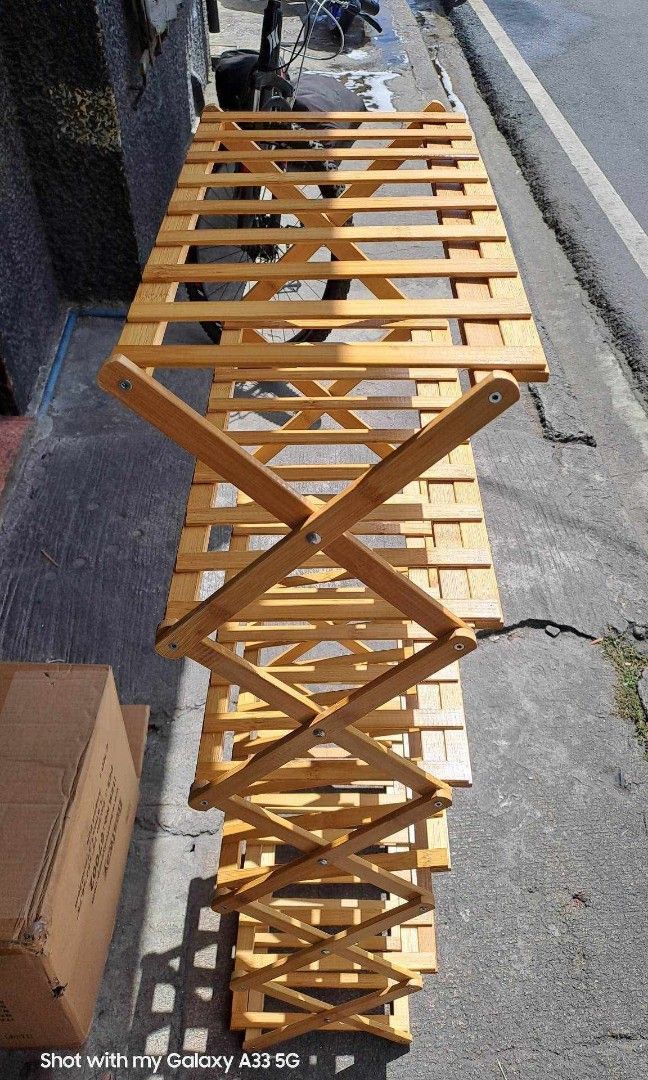 BAMBOO SHOE RACK (Category: Shelves, Cabinets & Racks) located in Manila. Submitted by mightycloud_1992 (Listing ID 1460600312, Image 3). Description: .