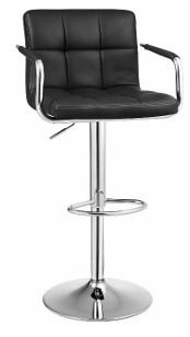 Bar Stool Modern Adjustable Black faux-Leather Bar Stool W/ Square-grid Pattern (Category: Chairs) located in Manila. Submitted by namirkahal (Listing ID 1460527673, Image 1). Description: Our business helps companies design productive environments through: - Modular Workstations & Office Cubicles -Ergonomic Office Chairs (Task chair,Executive chairs) -Conference&Executive tables -Customized Office Storage & Filing Cabinets We offer flexible corp