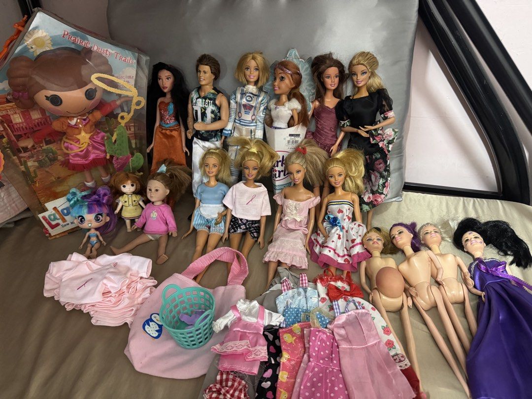 Barbie doll Mattel (Category: Babies & Kids Fashion) located in Quezon City. Submitted by nicoyazawa (Listing ID 1460581738, Image 2). Description: Original Mattel Barbie Lalaloopsy Disney Clothes included For take all.