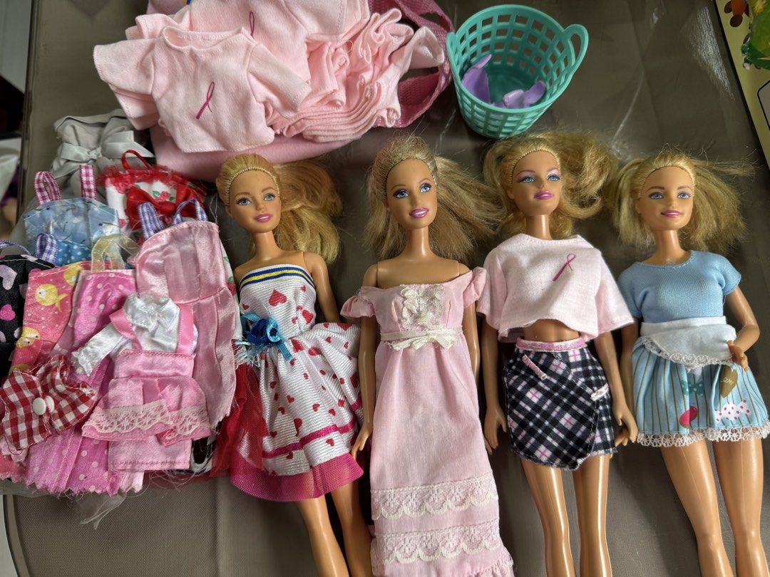 Barbie doll Mattel (Category: Babies & Kids Fashion) located in Quezon City. Submitted by nicoyazawa (Listing ID 1460581738, Image 3). Description: Original Mattel Barbie Lalaloopsy Disney Clothes included For take all.