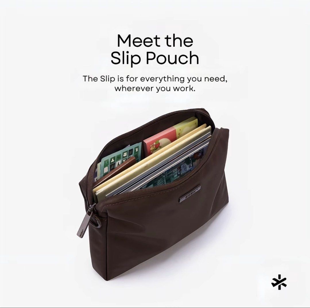BASH* | Out of Office Slip Pouch in Terra (Category: Purses & Pouches) located in Quezon City. Submitted by avenue.de.belle (Listing ID 1460535366, Image 2). Description: Description: BASH Out of Office Slip Pouch BASH-087 21cm (L) × 3cm (W) x 15cm (H) The Slip is for everything you need, wherever you work. The Slip Pouch is a flat, lightweight organizer that slips easily into any bag, keeping your journal, tablet, and pens close, without the bul