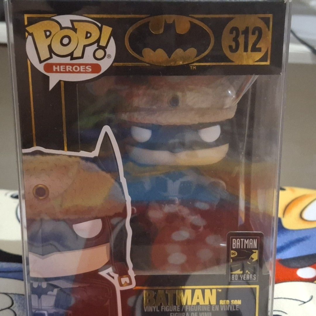 Batman 312 Funko Pop (Category: Designer & Blind Box Toys) located in Pasig City. Submitted by azuretime (Listing ID 1460513589, Image 2). Description: shipping fee not covered. i've only opened the box once, no flaws other than dust but i can clean it before shipping MOP: gcash MOD: lalamove & jnt.