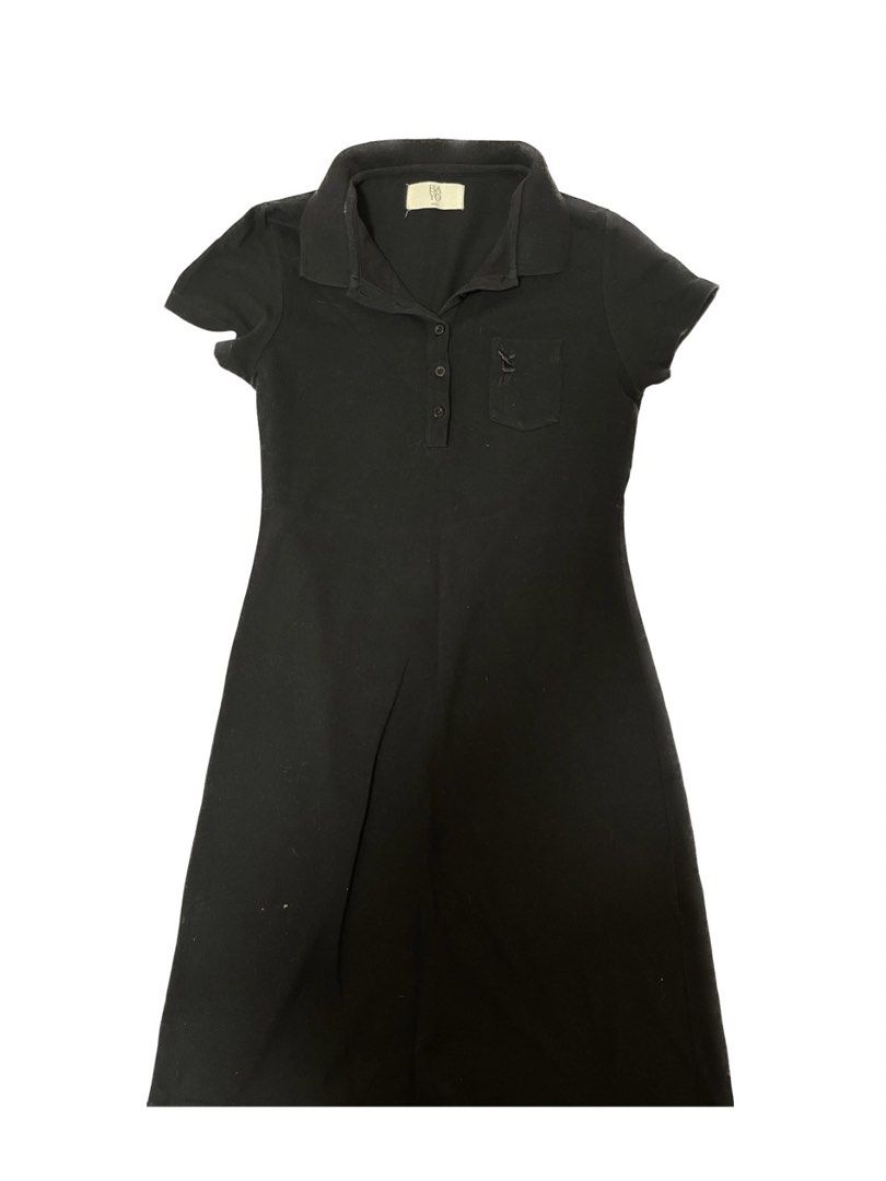 BAYO Polo Dress (Category: Dresses) located in Valenzuela. Submitted by shop.kai (Listing ID 1460580971, Image 1). Description: ❗️WTS LFB ❗️Pre-loved ❗️Brand: BAYO 👗Size -Suitable for size Small to Medium 🚚Courier - Shipping fee: shouldered-by buyer 📍Location -Valenzuela For more details and information feel free to message. Thank you.