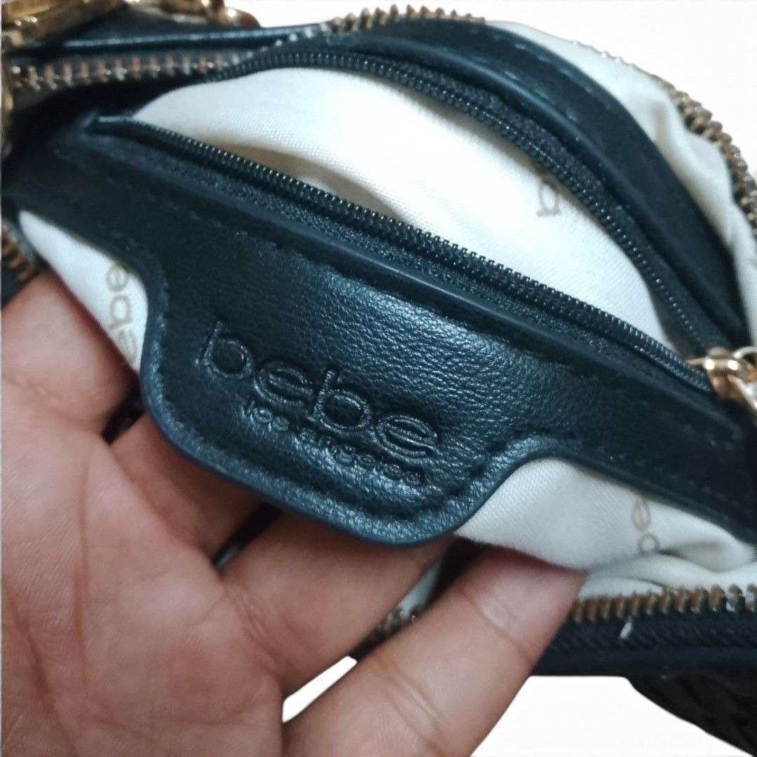 BEBE Leather Bag (Category: Shoulder Bags) located in Manila. Submitted by gentlestone1998 (Listing ID 1460620739, Image 3). Description: Bebe Leather Bag Complete tags No issue Excellent condition Direct message to purchase 📨.