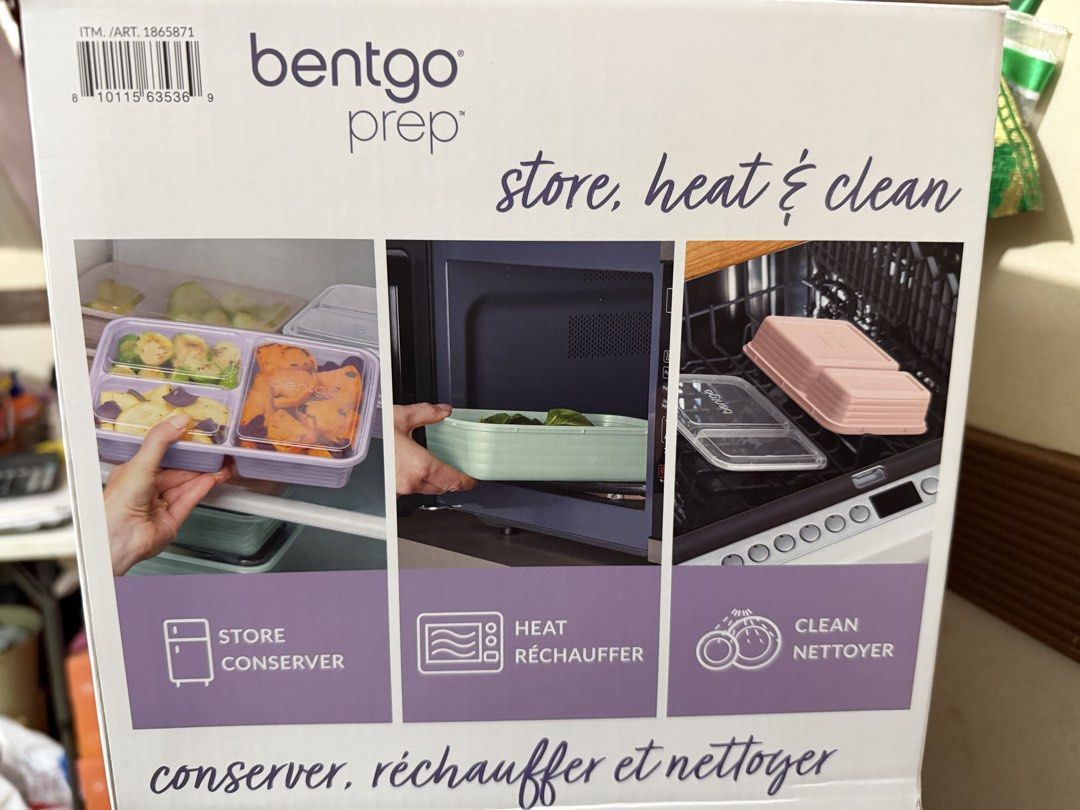 Bentgo Prep 90-Piece Meal Prep Kit (Category: Food Organization & Storage) located in Cavite. Submitted by xoxomhai (Listing ID 1460572228, Image 2). Description: Bentgo Prep 90-Piece Meal Prep Kit 💰 ₱2,000 only Perfect for meal preppers, fitness girlies, busy moms & on-the-go workers 💼🥗 📦 Specs / Inclusions: • ✅ 90-Piece Set • Includes containers + matching lids • 3 Portion-perfect tray sizes • 3 different styles • Stackable & space-saving •