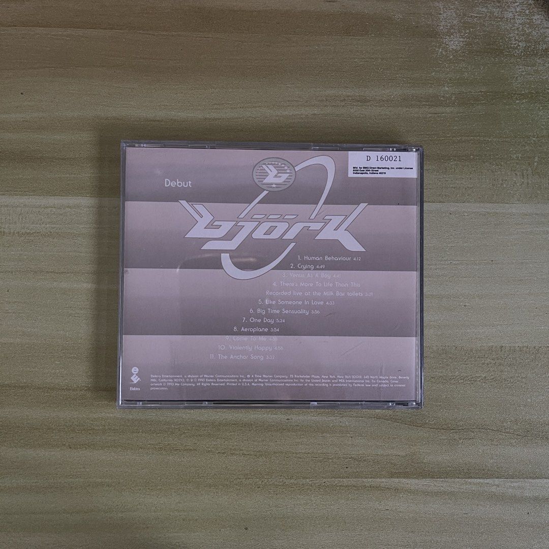Bjork Debut (Category: CDs & DVDs) located in Manila. Submitted by deymdaniel (Listing ID 1460607810, Image 2). Description: - VG+ cd cds physicalmedia album albums music audiocd jewelcase authentic original rock alternativerock 90s 2000s vintage collector collection .