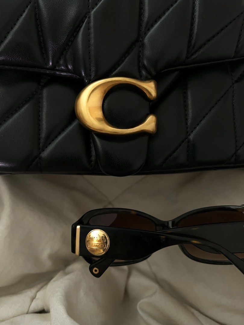 NEGOTIABLE Black COACH quilted tabby bag (Category: Luxury Bags & Wallets) located in Quezon City. Submitted by lvxmn (Listing ID 1460650437, Image 1). Description: - check pics for signs of use - nego for sure buyer!.