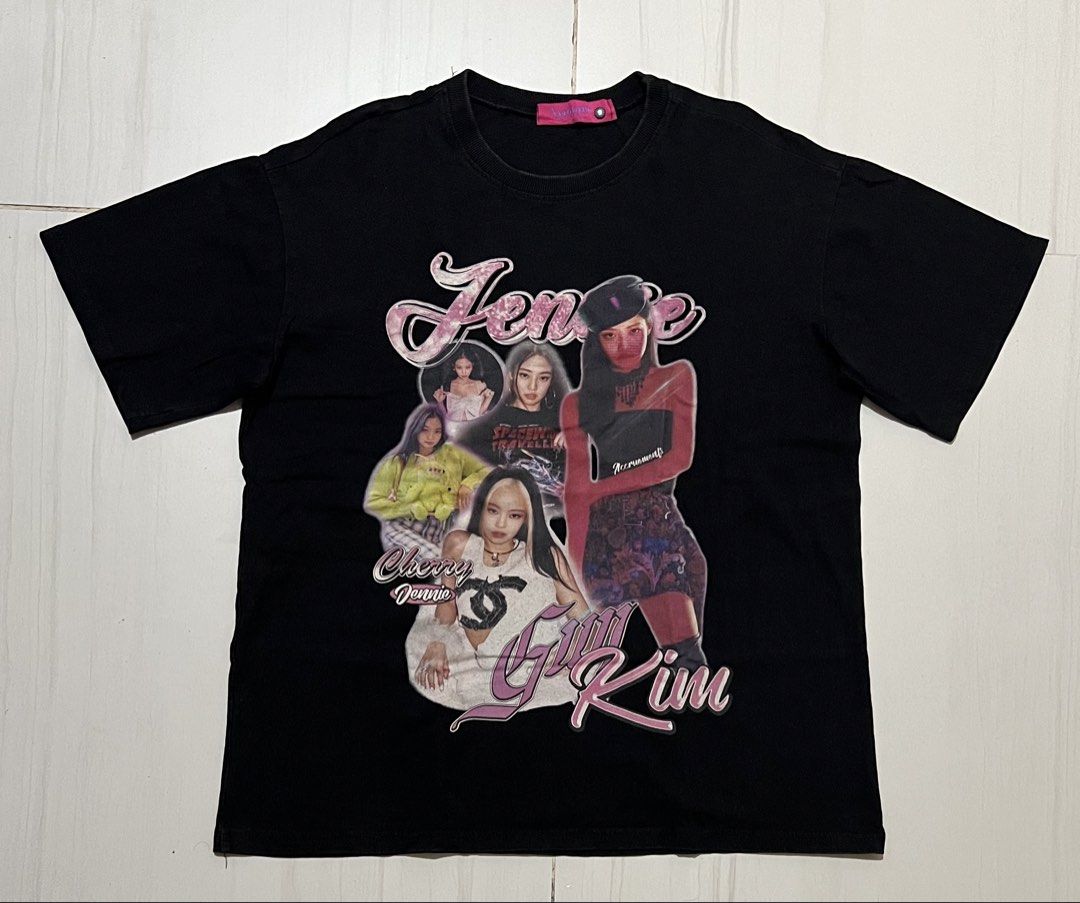 Black Pink Jennie (Category: Shirts) located in Caloocan City. Submitted by zachlevi2020 (Listing ID 1460557952, Image 1). Description: Black Pink Jennie Small on Tag US Large to Xl Asian W-22 L-26.5 .