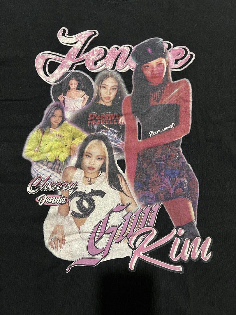 Black Pink Jennie (Category: Shirts) located in Caloocan City. Submitted by zachlevi2020 (Listing ID 1460557952, Image 2). Description: Black Pink Jennie Small on Tag US Large to Xl Asian W-22 L-26.5 .