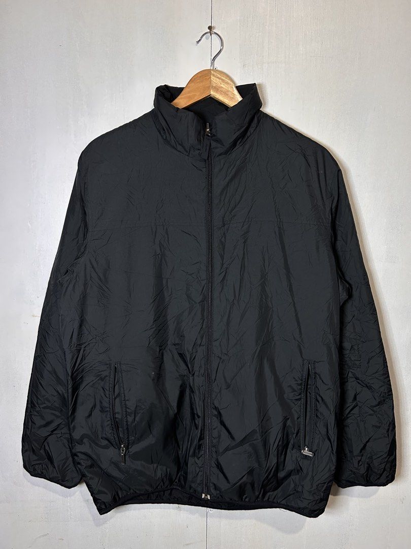 Black Quilted Zip-Up Jacket (Category: Coats, Jackets and Outerwear) located in Tuguegarao City. Submitted by thrift_ni_boy (Listing ID 1460535870, Image 2). Description: - Black quilted jacket - Size L - Zip-up front closure - Stand-up collar - Two zippered side pockets - Ideal for layering or as light outerwear.