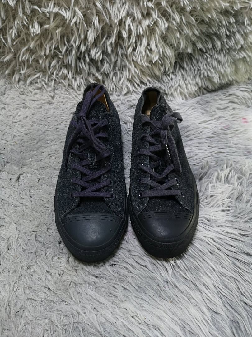 Black Rubber Toe Cap Sneaker Shoes (Category: Sneakers) located in Santa Cruz. Submitted by jmy_surplus.2 (Listing ID 1460532396, Image 1). Description: Size ; 27cm Color ; Black Type ; Sneaker Brand ; No brand Material ; Rubber Style ; Black Low Top Lace Sneaker LR 172 JMY 5 Batch #218.