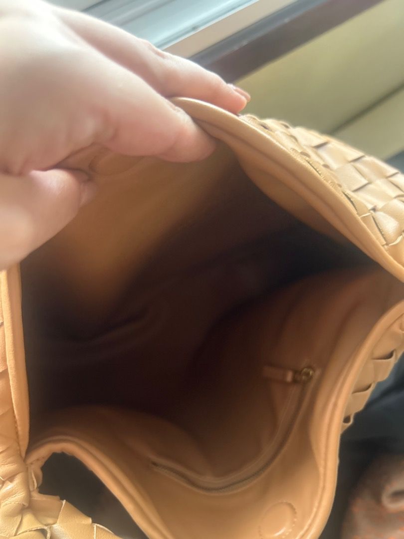 Bottega Veneta Pouch Clutch Bag (Category: Luxury Bags & Wallets) located in Cebu City. Submitted by serene_simplicity (Listing ID 1460535962, Image 3). Description: - “OGquality” Bottega Veneta pouch clutch - Made from soft, buttery leather - Features the iconic Intrecciato weave - Comes with original dust bag - Perfect for evening events or as a statement accessory.