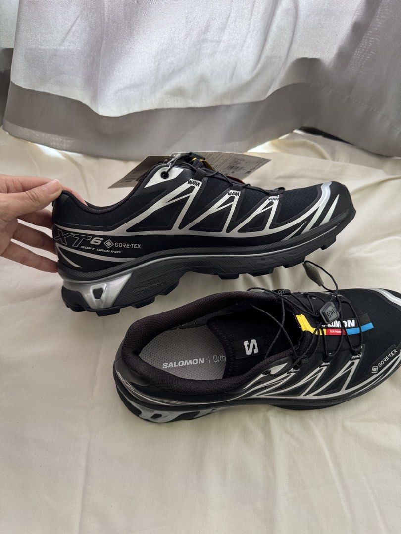 BRAND NEW Salomon XT-6 GORETEX (Category: Sneakers) located in Manila. Submitted by gentleocean_6ecf10 (Listing ID 1460541982, Image 2). Description: BRAND NEW RFS: WRONG SIZE (too big for me) PRICE NEGOTIABLE NO BOX - PAIR ONLY GOOD AS NEW, NO ISSUES DM TO PURCHASE !! 🫶🏻.