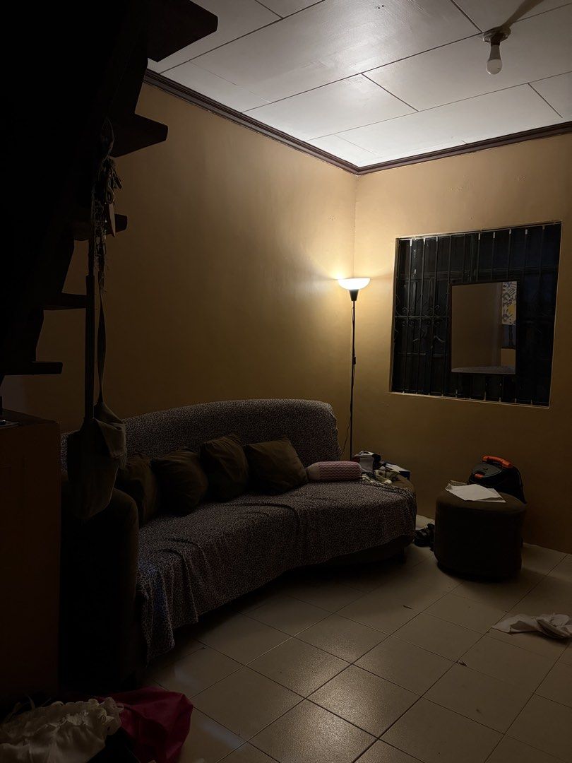Brown Curved Sofa (Category: Sofas) located in Quezon City. Submitted by siyam_nine (Listing ID 1460695575, Image 3). Description: Curved Brown Sofa Solid Mahogany! Inclusion: Round Brown Stool 5 throw pillows RFS: Moving out Price is negotiable!.