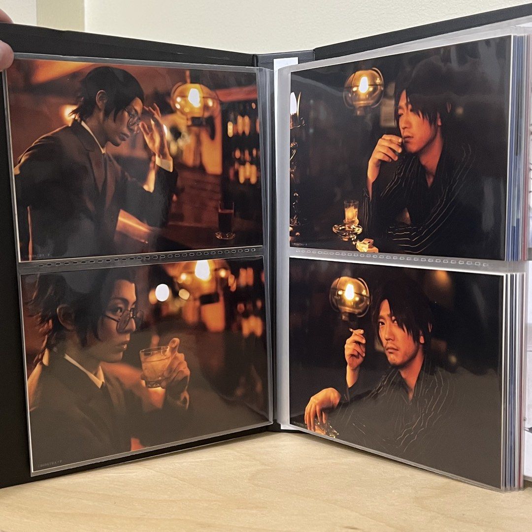 BSD Live Action Stage Play Official Merch SET (Category: Other Merchandise) located in Manila. Submitted by konpeito00 (Listing ID 1460614993, Image 3). Description: Includes authentic photos from BSD Stage Play and 3 acrylic standees. Photos are from official stage play and only stored in official photo book Only flaw is Kunikida’s acrylic has a missing standee This is only sold as a SET!.