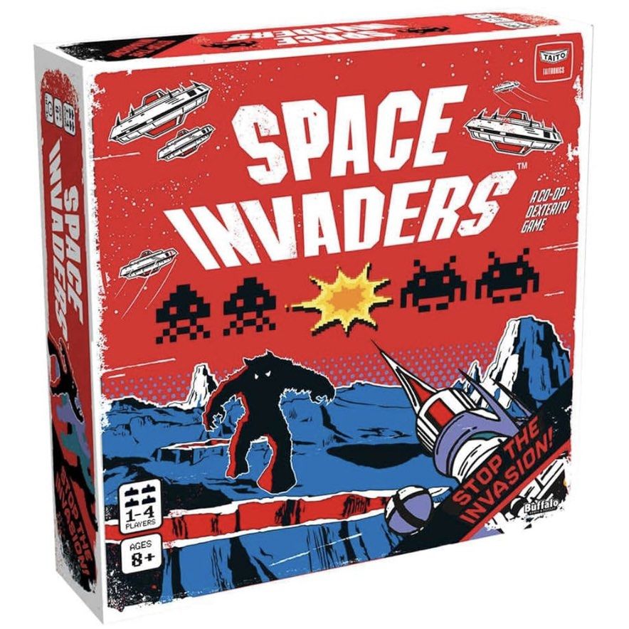 Buffalo Games - Space Invaders Game - sealed (Category: Board Games & Puzzles) located in Las Pinas. Submitted by defg35 (Listing ID 1460617710, Image 1). Description: Brand new Sealed.