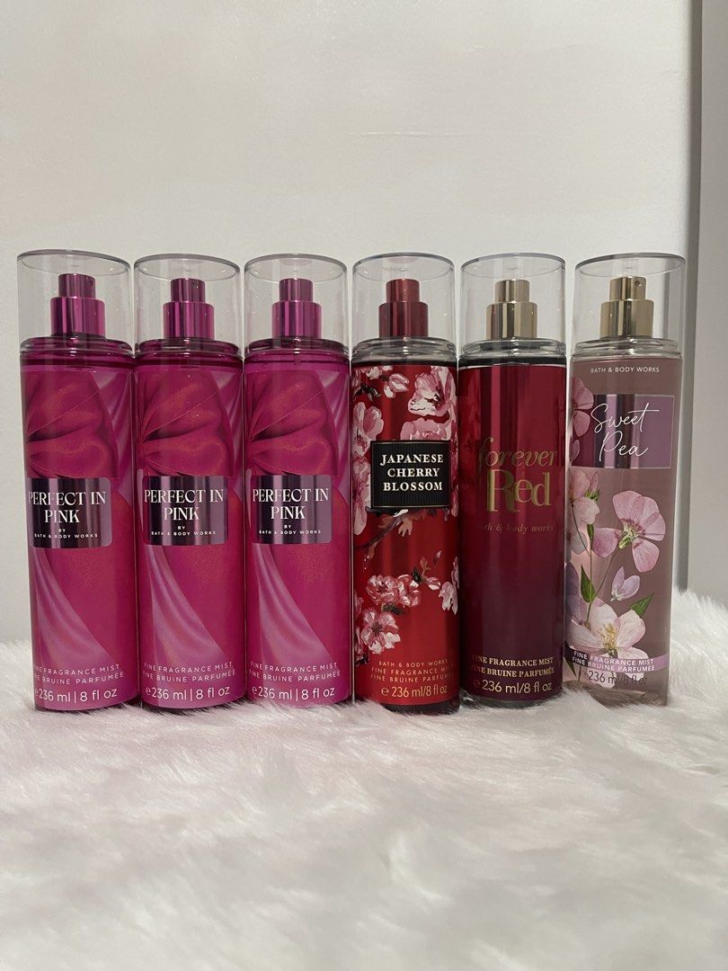 Bundle Bath and Body Works (Take All) (Category: Fragrance & Deodorants) located in Batangas. Submitted by klv_24 (Listing ID 1460526717, Image 3). Description: Take all 12,100 25 Body Mist 4pcs Body Lotion 2pcs Body Wash Total 31pcs 100% authentic from Canada🇨🇦 Payment first thru Gcash/Maya Delivery Fee/Shipping fee c/o to Buyer .
