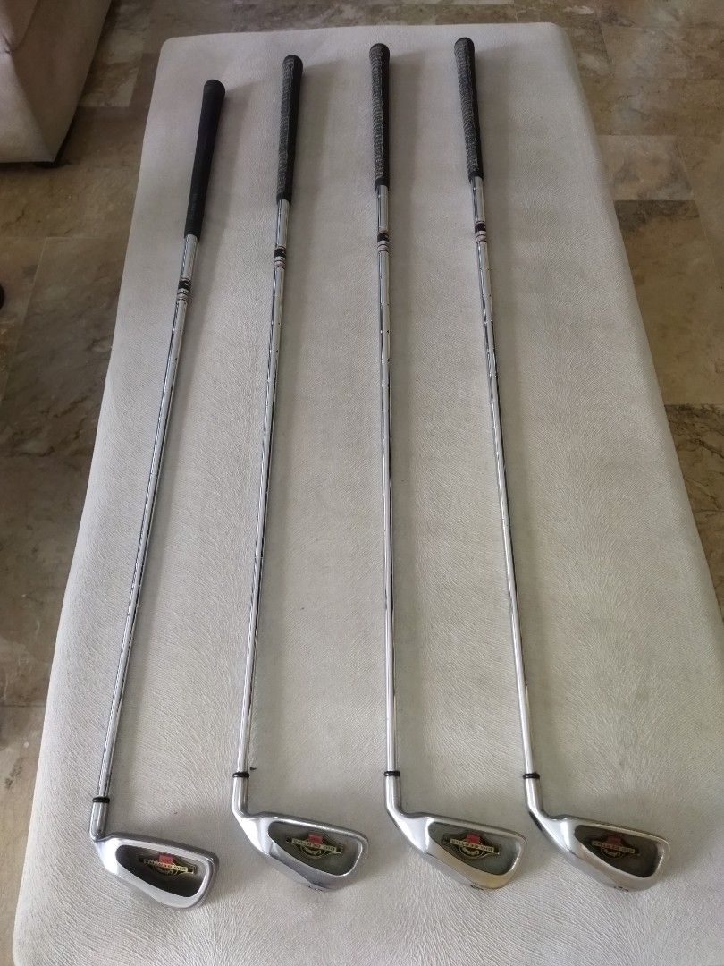 Callaway Big Bertha Driver & Golf Irons Set (Category: Golf) located in Paranaque City. Submitted by 8prelovedthings8 (Listing ID 1460548598, Image 1). Description: - Set of Callaway Big Bertha golf clubs > Includes: 'Biggest Big Bertha' Titanium Driver > Includes: 'Big Bertha Steelhead' 12 Degree Driver > Includes Irons: 3, 4, 6, 8 - Assorted putters - Assorted wedges - Perfect for golfers looking to upgrade - Clubs are pre-owned but have plenty